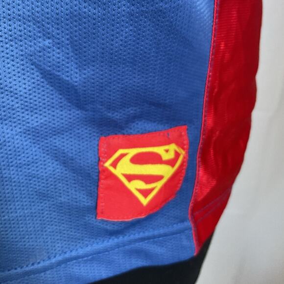 Superman Basketball Jersey Tank Top Blue Red Size M DC Comics superhero - Picture 7 of 10